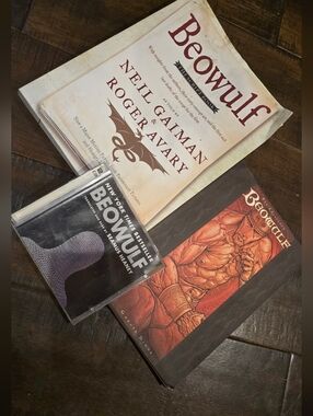 Beowulf Teaching Study Bundle Seamus Heaney Audio CD Graphic Novel Script Book